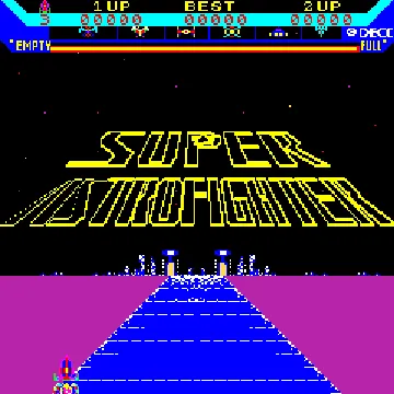 Cassette: Super Astro Fighter screen shot title